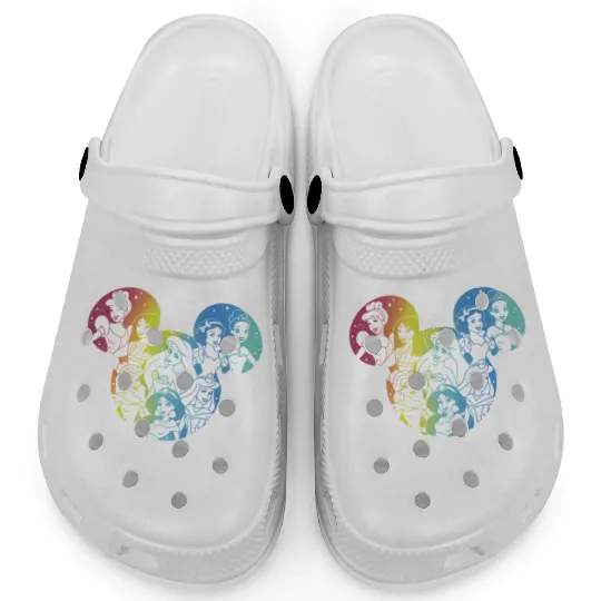 Disney Princess Clogs, Mickey Ears Clogs, Princess Disneyland Clogs