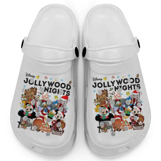 Disney Christmas Hollywood Studios Jollywood Nights Clogs
