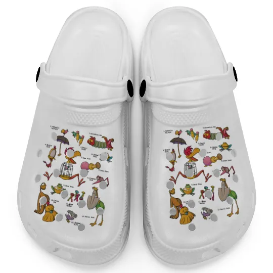 Vintage The Tulgey Wood Alice in Wonderland Clogs, Retro Disney Clogs Clogs