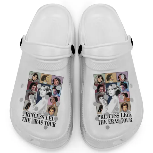 Princess Leia Eras Tour, Vintage Princess Leia Clogs
