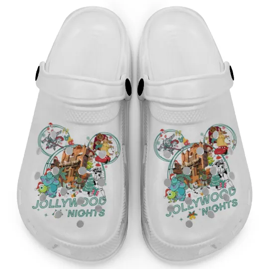 Disney Jollywood Nights Christmas Clogs