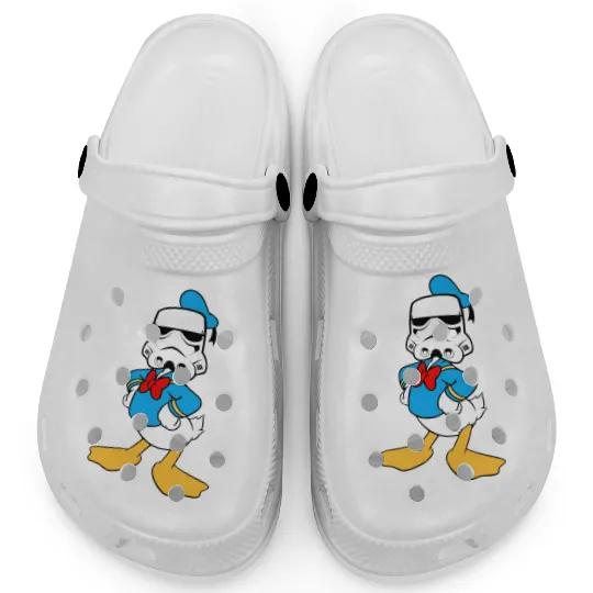 Disney Donald Duck Star Wars Stormtrooper Clogs