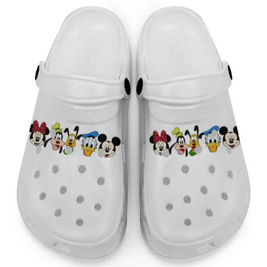 Mickey & Co Clogs, Unisex Clogs, Disney Clogs, Disney Friends Clogs