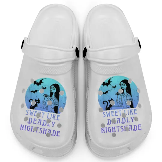 Disney Nightmare Before Christmas Sally Sweet Like Deadly Clogs, Disneyland Spooky Season