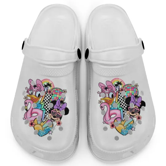 Disney vintage Clogs - Disney Daisy Minnie Clogs - Disney Epcot Clogs
