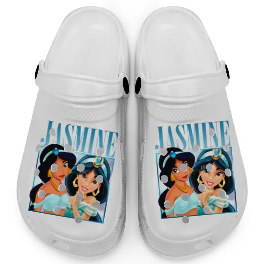 Vintage Jasmine Disney Princess Clogs, Vintage Jasmine Clogs