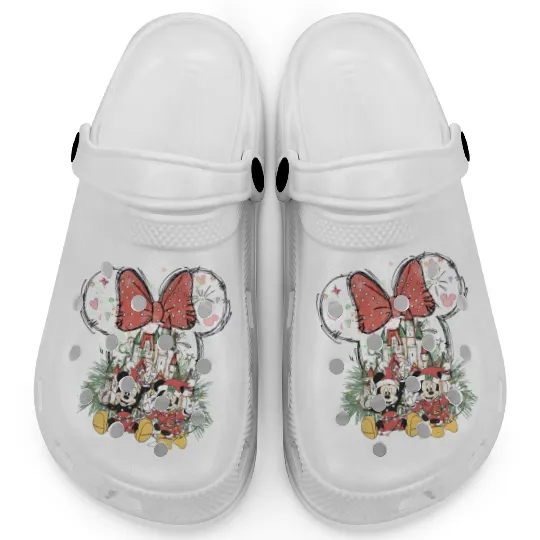 Disney Christmas Clogs, Disney Clogs, Christmas Clogs