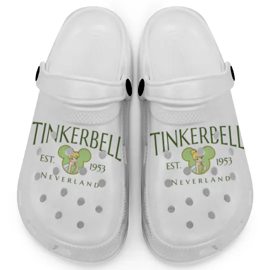 Tinkerbell Tank, Disney Princess Tank, Tinkerbell, Disney Tinkerbell Clogs