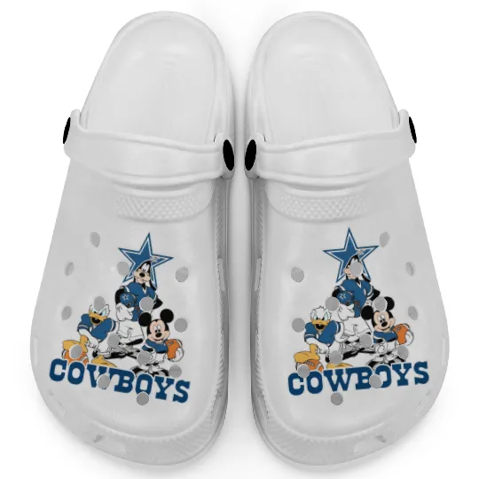 Football Mickey Clogs, Disney Sport Clogs, Matching Disney Family Clogs