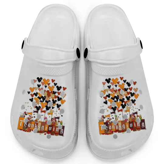 Disney Thanksgiving Clogs
