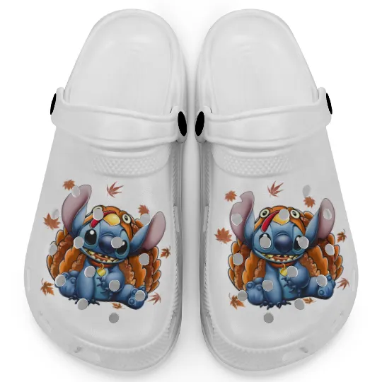 Disney Thanksgiving Turkey Stitch Clogs