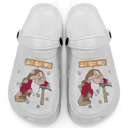 Disney Snow White The Seven Dwarfs Grumpy Doesn'T Like Clogs