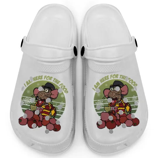 Rizzo the Rat I Am Here For The Food  Clogs, Disney The Muppet Christmas Carol Clogs