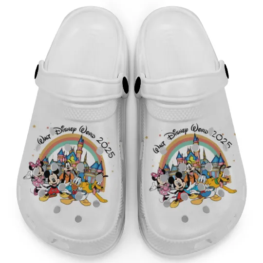 Custom Disney 2025 Family Vacation Clogs,Family Trip 2025 Clogs,Personalized Family Vacation Outfit, Family Vacation Clogs