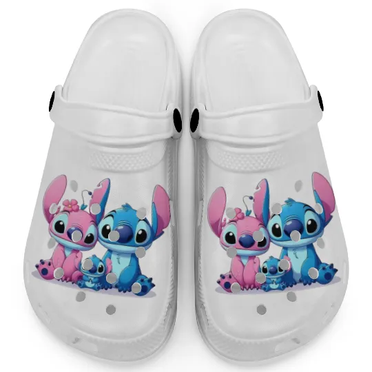 Lilo And Stitch , Stitch Angel , Lilo and Stitch , Funny Stitch, Disney Family Clogs