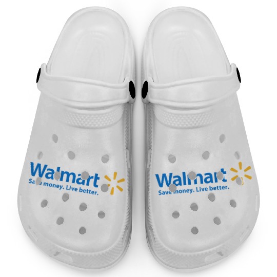Walmart Logo Clogs
