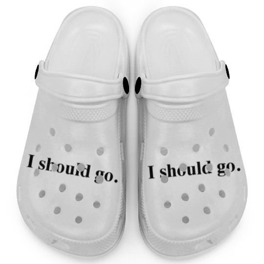 Mass Effect Men's Clogs "I should go"