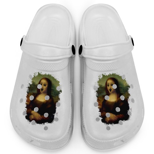 Haunted Mona Lisa Clogs
