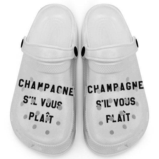 Champagne s'il vous plait Clogs