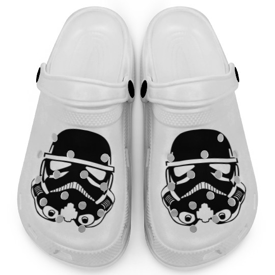 Stormtrooper Helmet Design Clogs