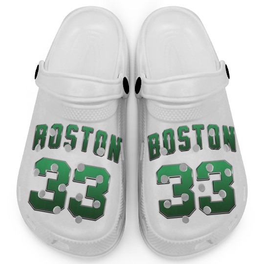 Boston 33 green number Clogs