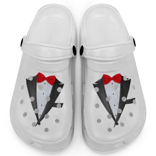 Realistic Tuxedo Clogs