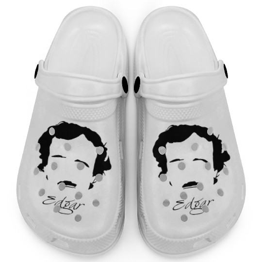Edgar Allan Poe Silhouette & Hirsute Clogs