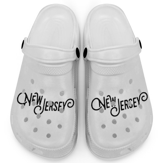 New Jersey Script Clogs