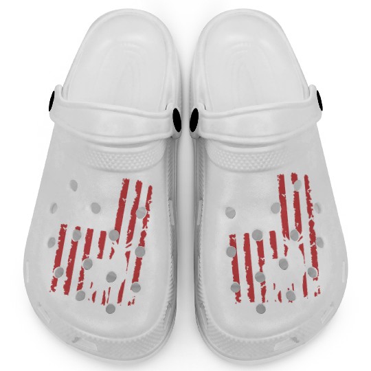 Deer Hunting Flag Clogs