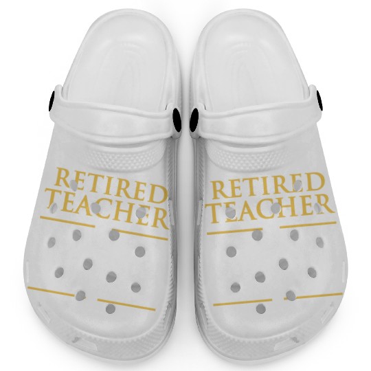 Retired Teacher Clogs