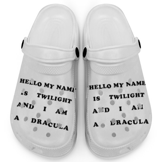 Hello My Name Is Twilight Clogs