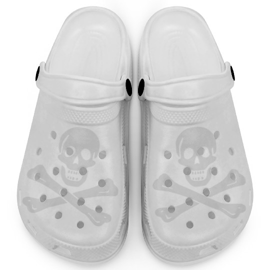 Skull and Crossbones Clogs