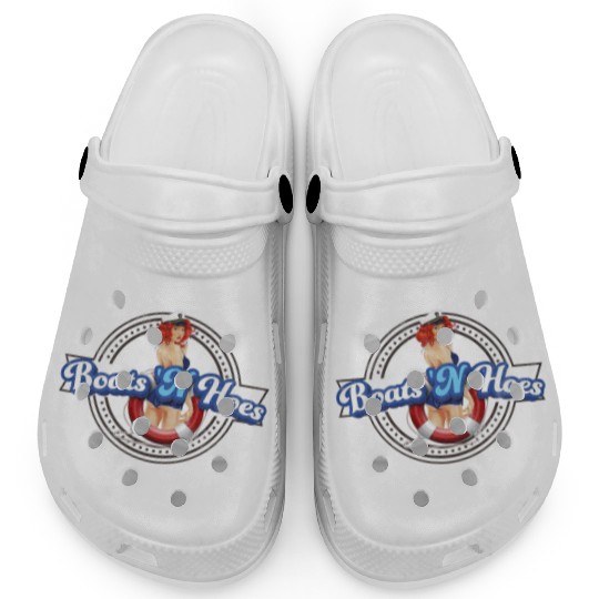 BOATS 'N HOES STEP BROTHERS SEXY LOGO Clogs