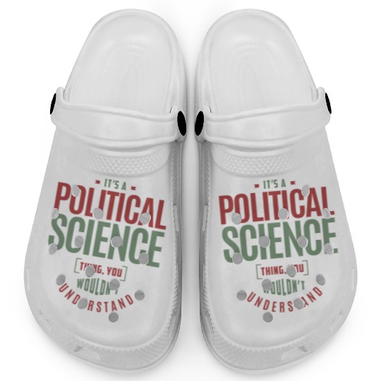 Political Science Thing Clogs