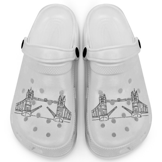 London Tower Bridge Clogs