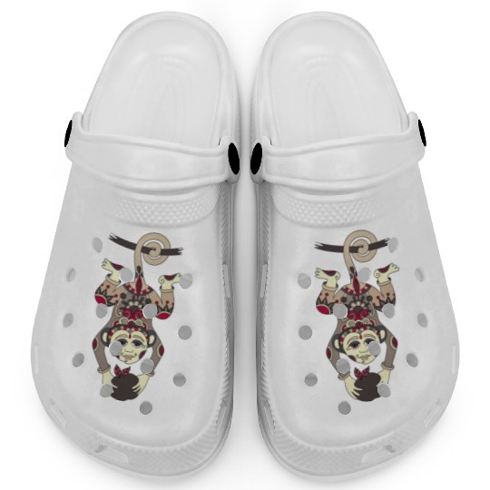 Aztec Monkey Clogs