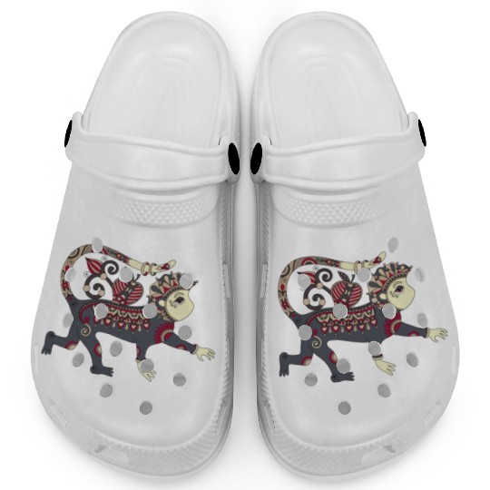 Aztec Monkey Clogs