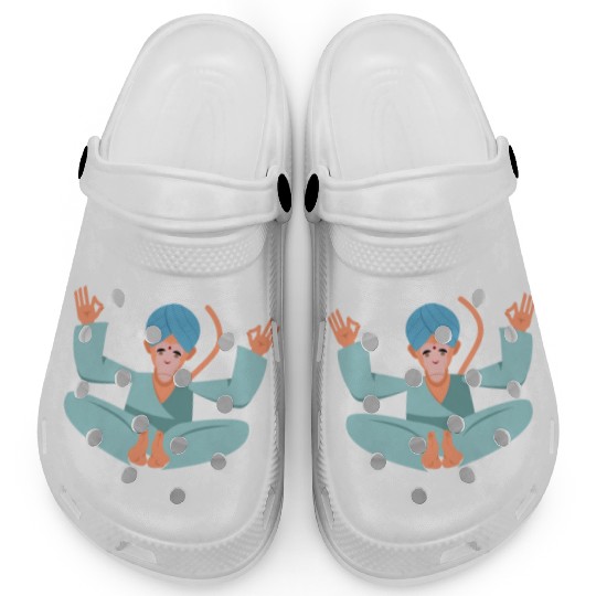 Meditation Monkey Clogs