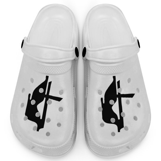 United methodist church cross Clogs