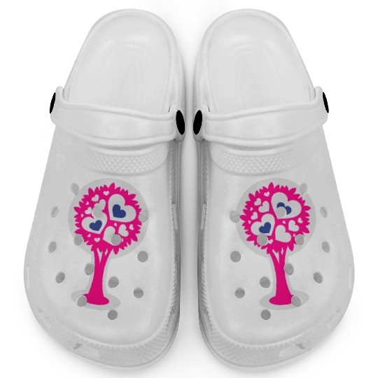 Heart Tree Clogs
