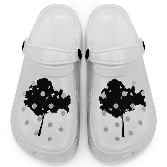 tree silhouette Clogs