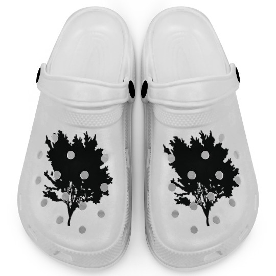 tree silhouette Clogs
