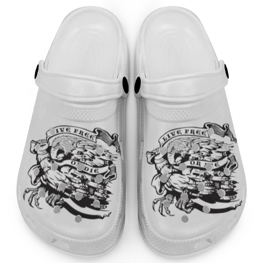 Live Free or Die Clogs