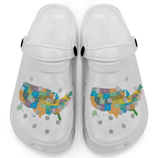 US States Clogs