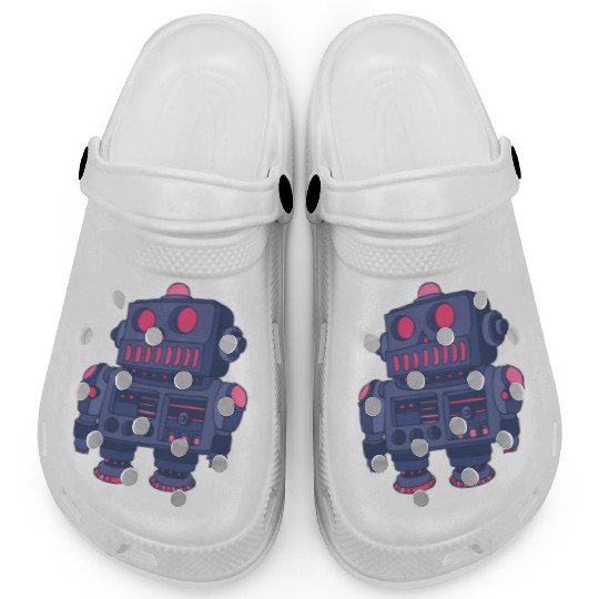 34 robot 40 png vectorstock 4842445 Clogs