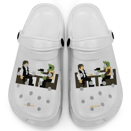 Han and Greedo 8-Bit Clogs