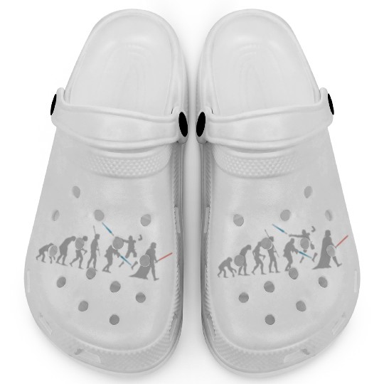 Evolution of Darth Vader Clogs