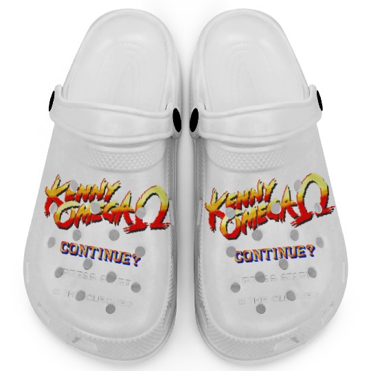 kenny omega game 8 bit Clogs