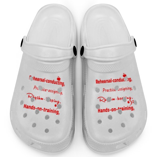 Music Teacher Clogs