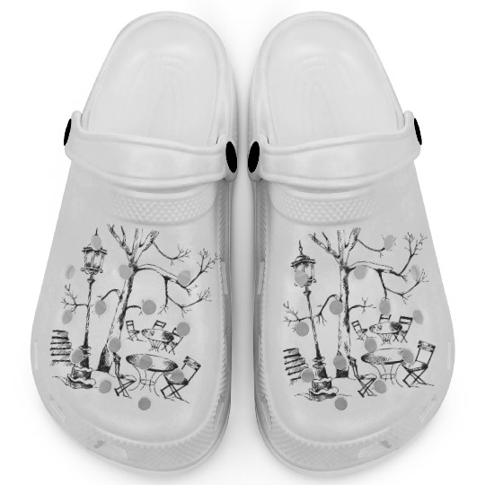 Winter scene Clogs